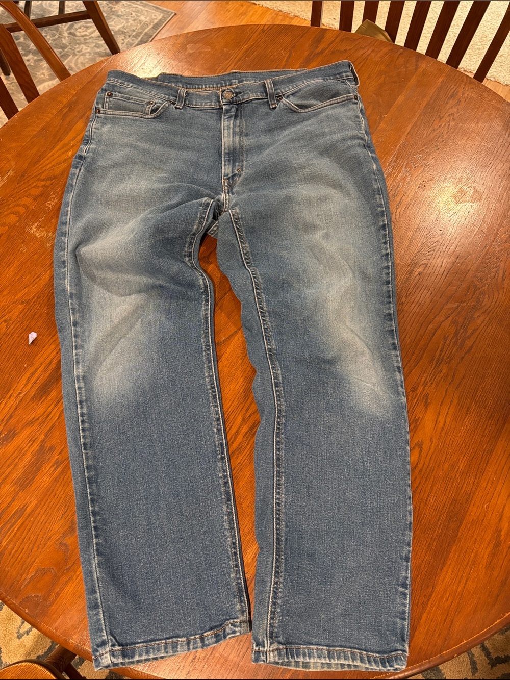 Men's Relaxed Fit Jeans in Faded Blue